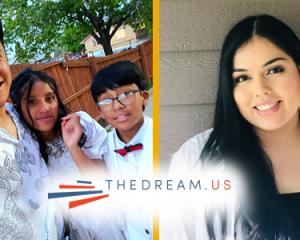 photo of Dream.US recipients and Dream.US logo